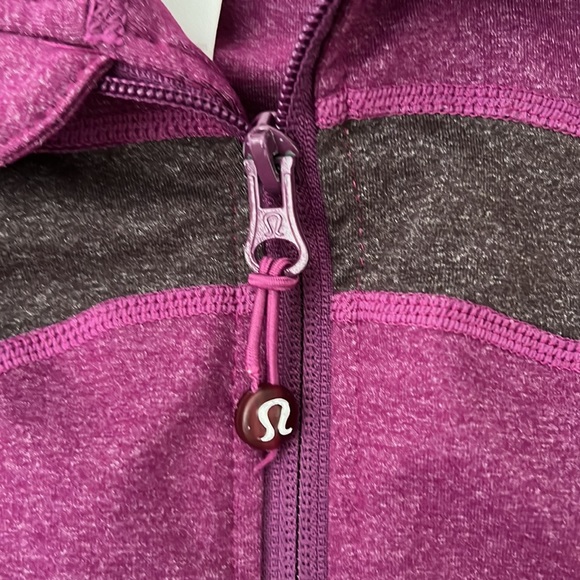 Lululemon Purple Athletic Zip-up. Size 4. - Picture 5 of 5